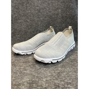 PROPET Womens TravelActiv‎ Stretch Gray Walking Shoes Size 6.5 WAT024M
